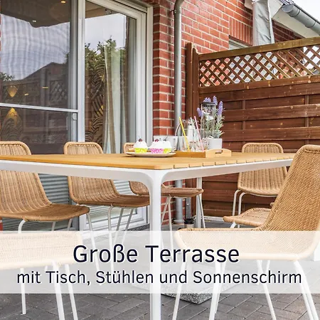 Lotsendeck Fehmarn Mit Terrasse & Garten, Barrierearm Burg auf Fehmarn